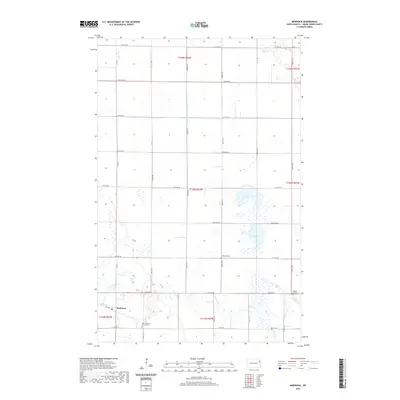2020 Map of Mekinock, 2020 Print