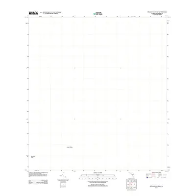 2012 Map of Melaleuca Head, 2012 Print