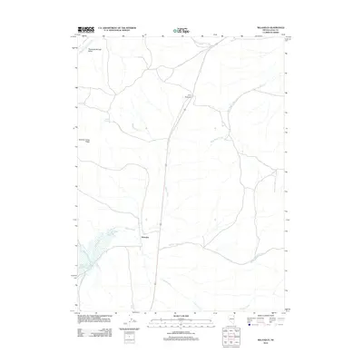 2012 Map of Melandco, 2012 Print