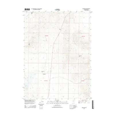 2014 Map of Melandco, 2014 Print
