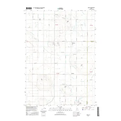 2017 Map of Melba, 2017 Print