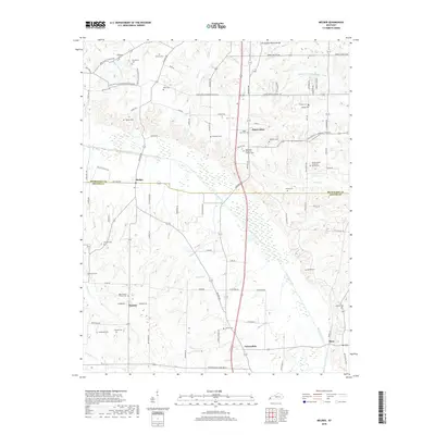 2019 Map of Melber, 2019 Print