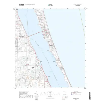 2021 Map of Melbourne East, 2021 Print