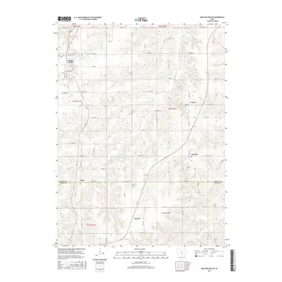 2015 Map of Melcher-Dallas, 2015 Print