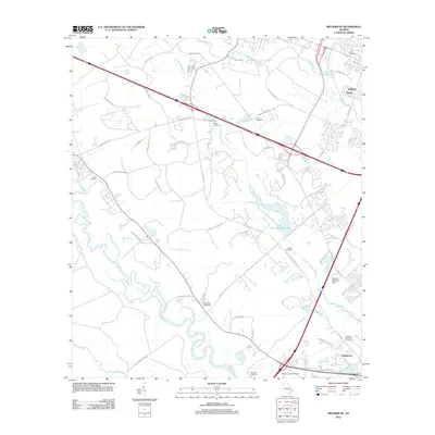 2012 Map of Meldrim SE, 2012 Print