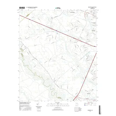 2017 Map of Meldrim SE, 2017 Print