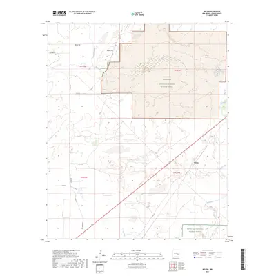 2023 Map of Melena, 2023 Print