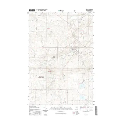 2015 Map of Mellen, 2015 Print