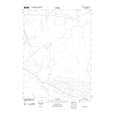 2010 Map of Mellen Hill, 2010 Print