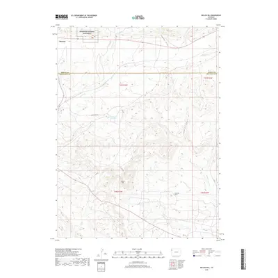 2019 Map of Mellen Hill, 2019 Print