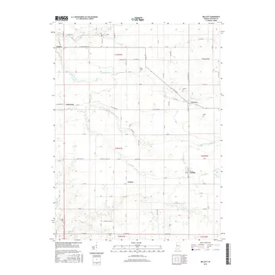 2016 Map of Mellott, 2016 Print