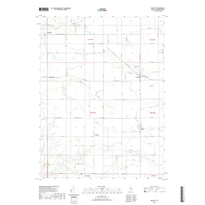 2019 Map of Mellott, 2019 Print