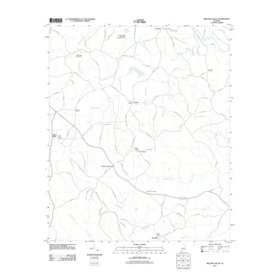 2011 Map of Mellow Valley, 2011 Print
