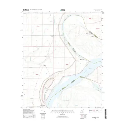 2014 Map of Mellwood, 2014 Print