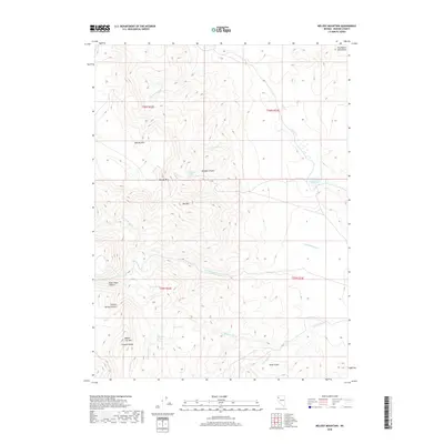 2018 Map of Melody Mountain, 2018 Print