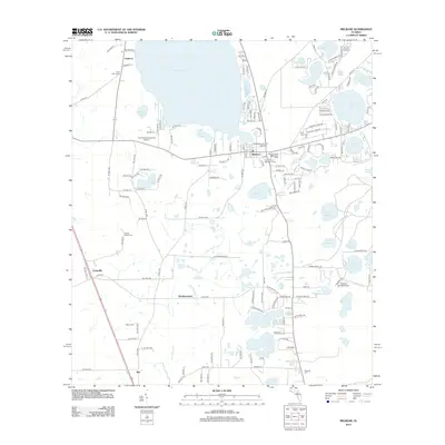 2012 Map of Melrose, 2012 Print