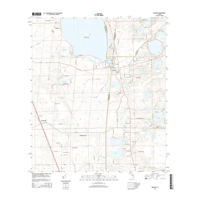 2015 Map of Melrose, 2015 Print