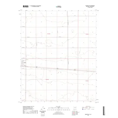 2020 Map of Melrose East, 2020 Print