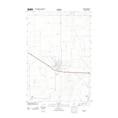 2013 Map of Melrose, 2013 Print