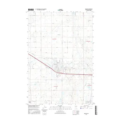 2016 Map of Melrose, 2016 Print
