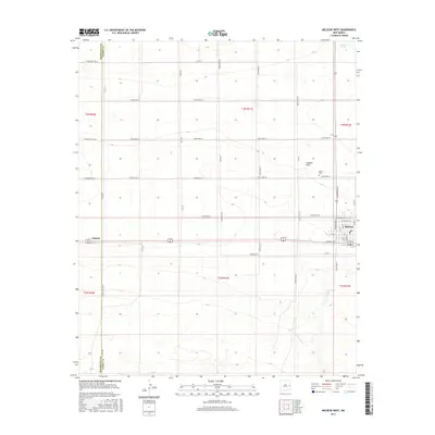 2017 Map of Melrose West, 2017 Print