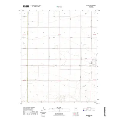2020 Map of Melrose West, 2020 Print
