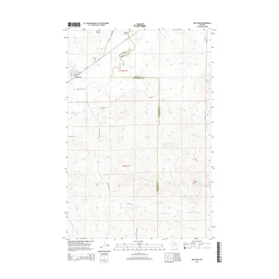 2014 Map of Melstone, 2014 Print