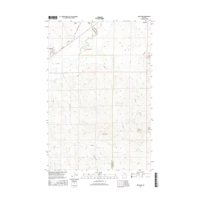 2017 Map of Melstone, 2017 Print