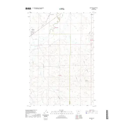 2020 Map of Melstone, 2020 Print