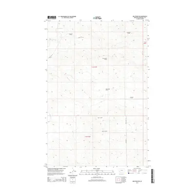 2014 Map of Melstone NW, 2014 Print