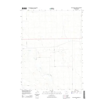 2014 Map of Melton Ranch Airport, 2014 Print