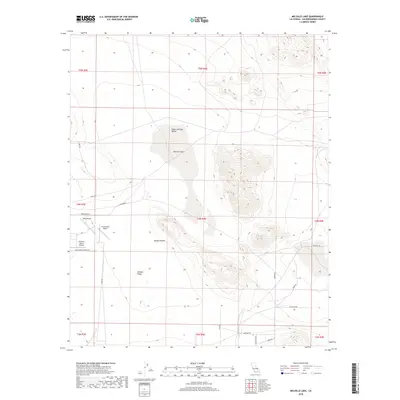 2018 Map of Melville Lake, 2018 Print