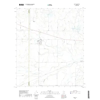 2019 Map of Melvin, 2019 Print