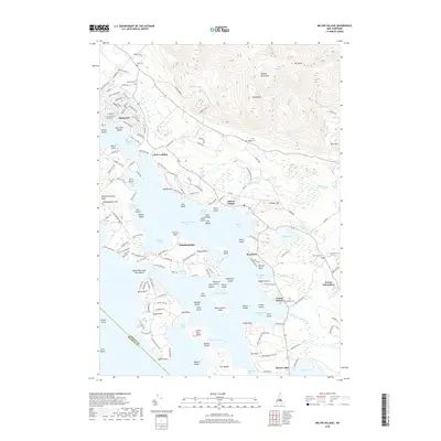 2018 Map of Melvin Village, 2018 Print