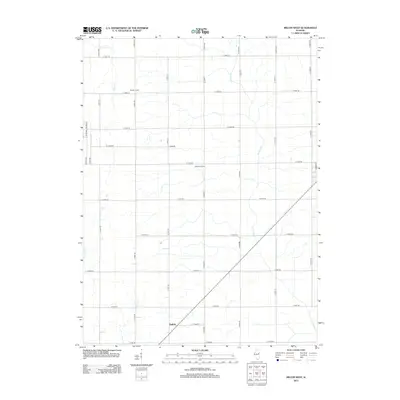 2012 Map of Melvin West, 2012 Print