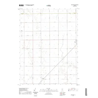 2021 Map of Melvin West, 2021 Print