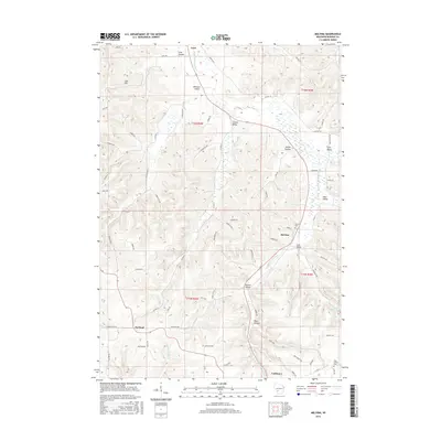 2016 Map of Melvina, 2016 Print
