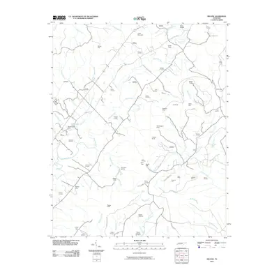 2010 Map of Melvine, 2010 Print
