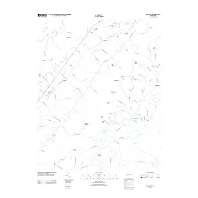 2013 Map of Melvine, 2013 Print