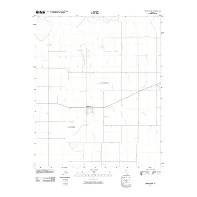 2010 Map of Memphis NW, 2010 Print