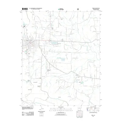 2011 Map of Mena, 2011 Print