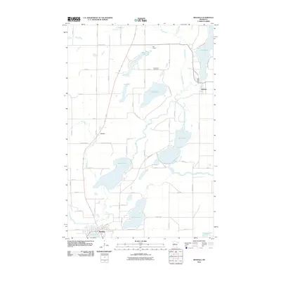 2010 Map of Menahga, 2010 Print