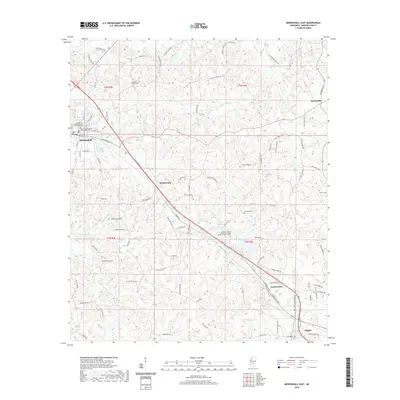 2020 Map of Mendenhall East, 2020 Print