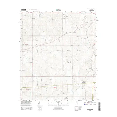 2015 Map of Mendenhall SE, 2015 Print
