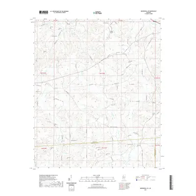 2020 Map of Mendenhall SE, 2020 Print