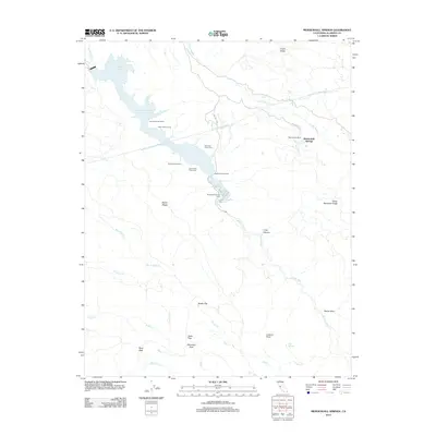 2012 Map of Mendenhall Springs, 2012 Print