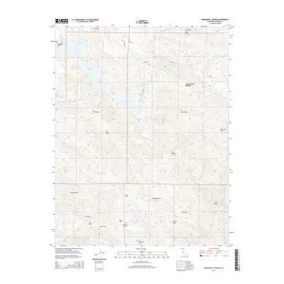 2015 Map of Mendenhall Springs, 2015 Print