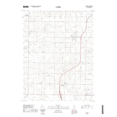 2021 Map of Mendon, 2021 Print