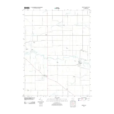 2010 Map of Mendon, 2010 Print
