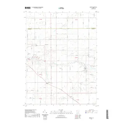 2019 Map of Mendon, 2019 Print